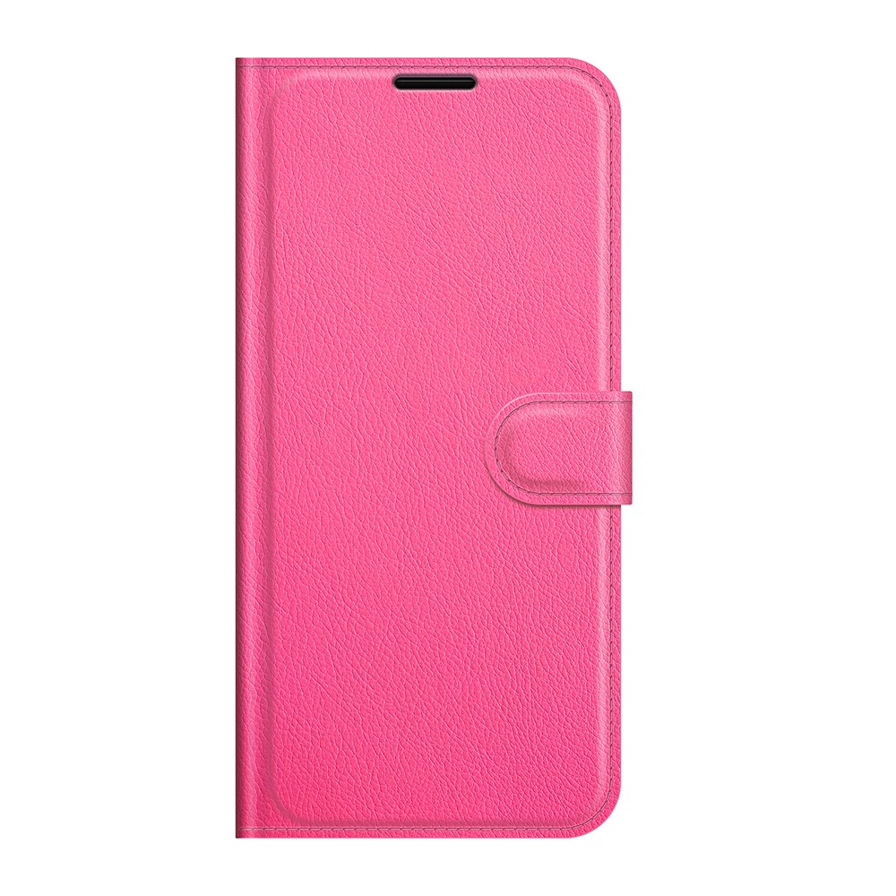  Sony Xperia 5 III Fodral Litchi Läder Rosa