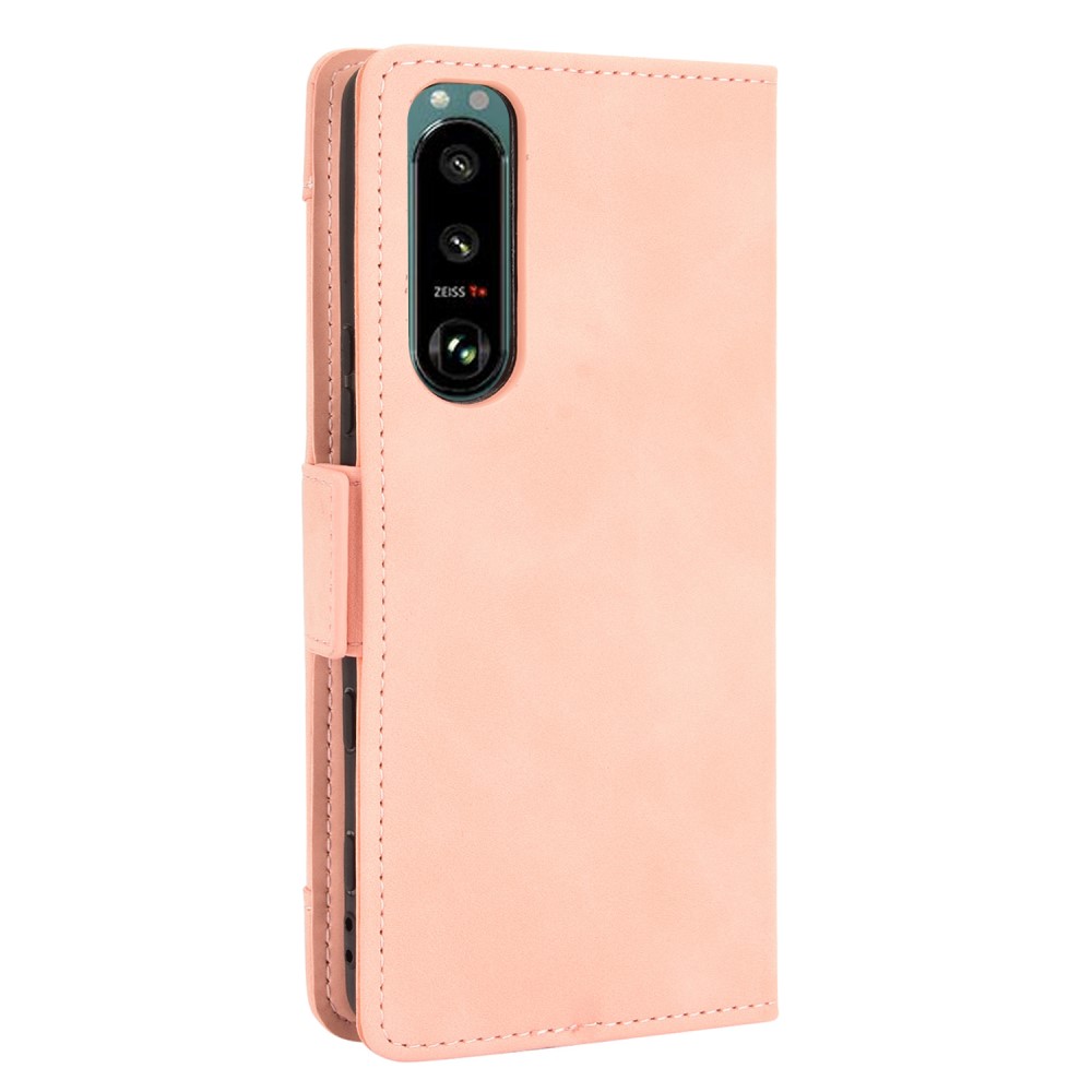  Sony Xperia 5 III Fodral Avtagbart Kortfodral Ljus Rosa