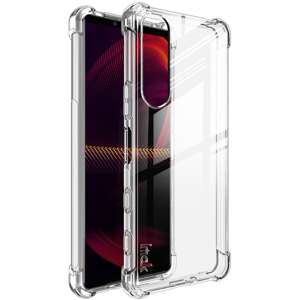 IMAK IMAK Sony Xperia 5 III Skal Shockproof TPU + Skärmskydd Transparent