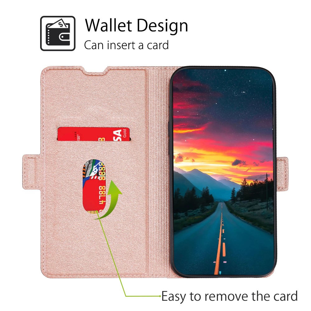  Xiaomi 11T / 11T Pro Fodral Premium Slim Roséguld