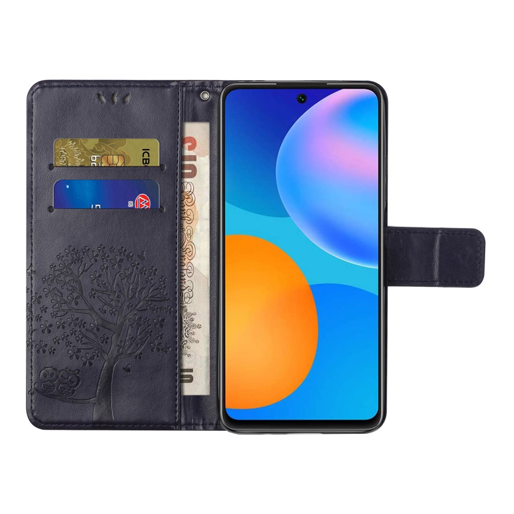  Xiaomi 11T / 11T Pro Fodral Tryckt Läder Lila