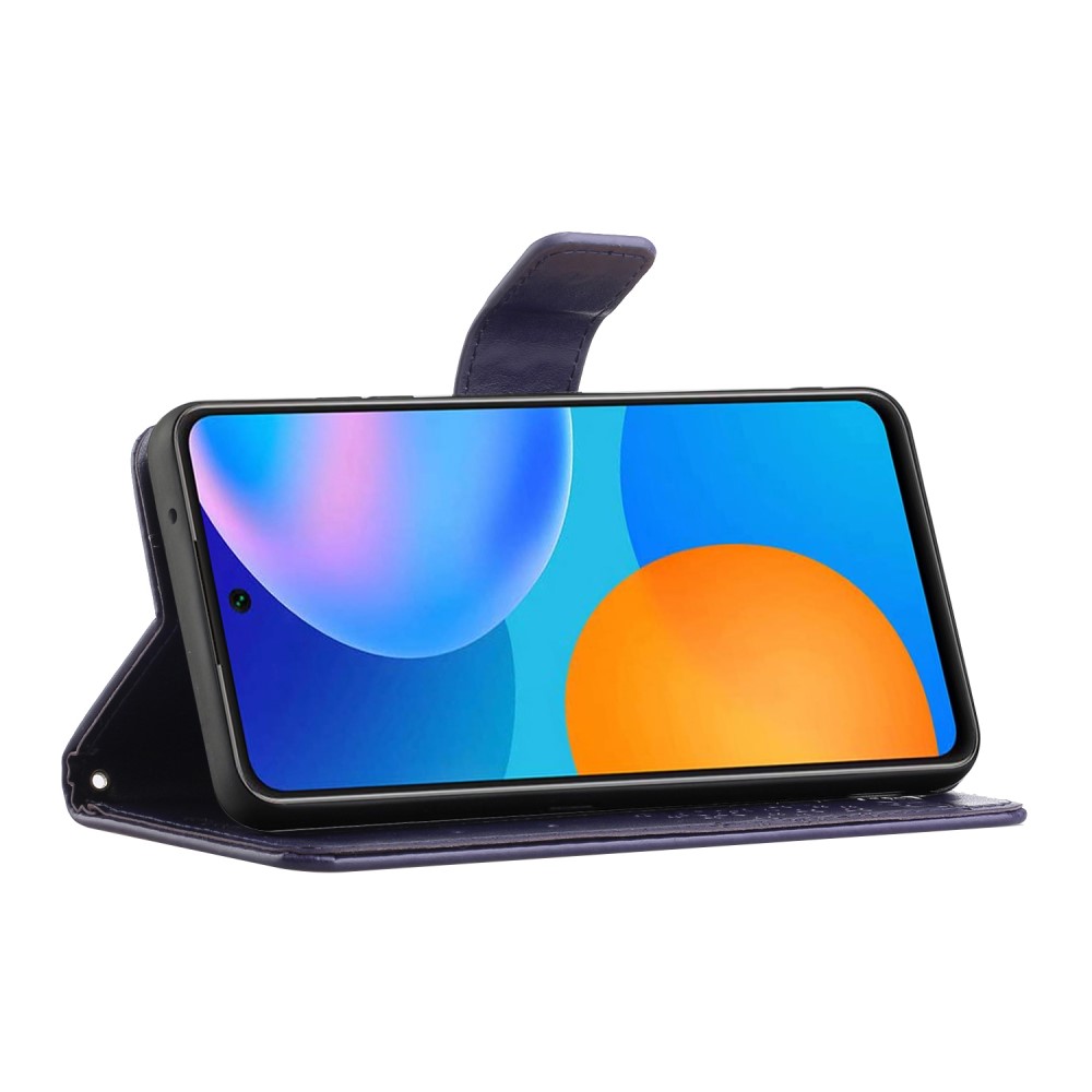  Xiaomi 11T / 11T Pro Fodral Tryckt Läder Lila