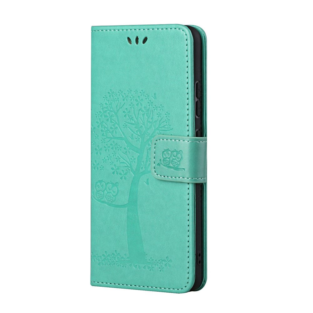  Xiaomi 11T / 11T Pro Fodral Tryckt Läder Grön