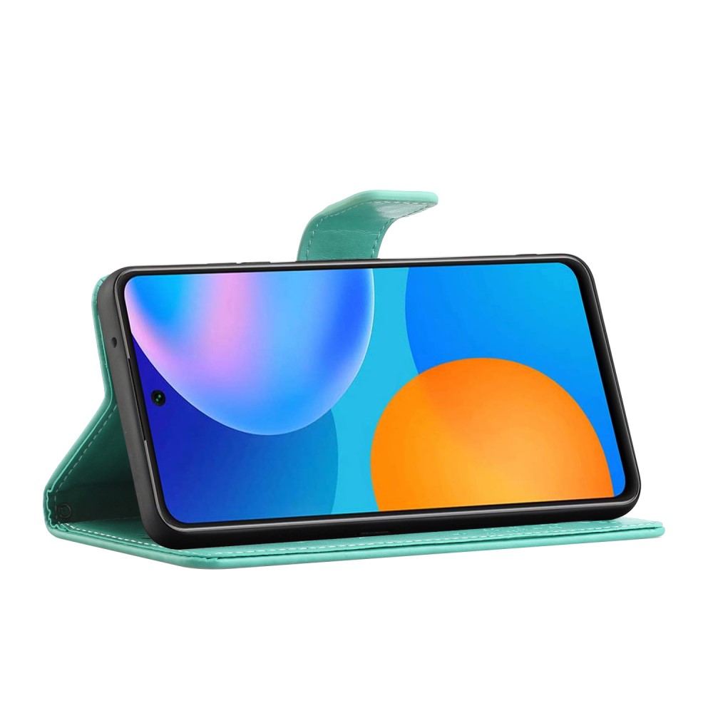  Xiaomi 11T / 11T Pro Fodral Tryckt Läder Grön