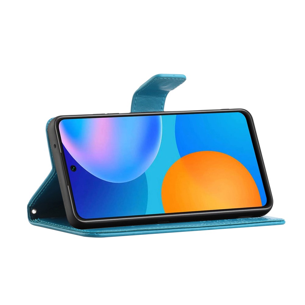  Xiaomi 11T / 11T Pro Fodral Tryckt Läder Blå