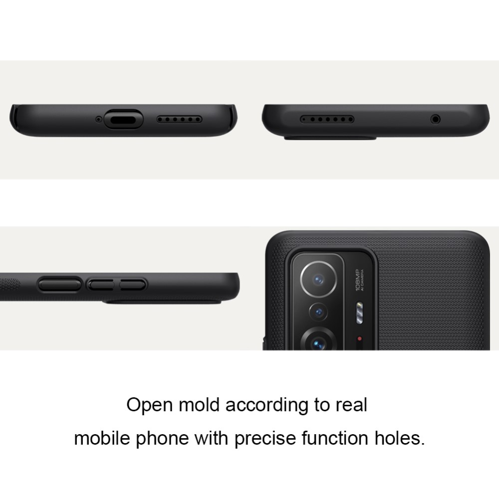 NILLKIN NILLKIN Xiaomi 11T / 11T Pro Skal Frosted Shield Matt Blå