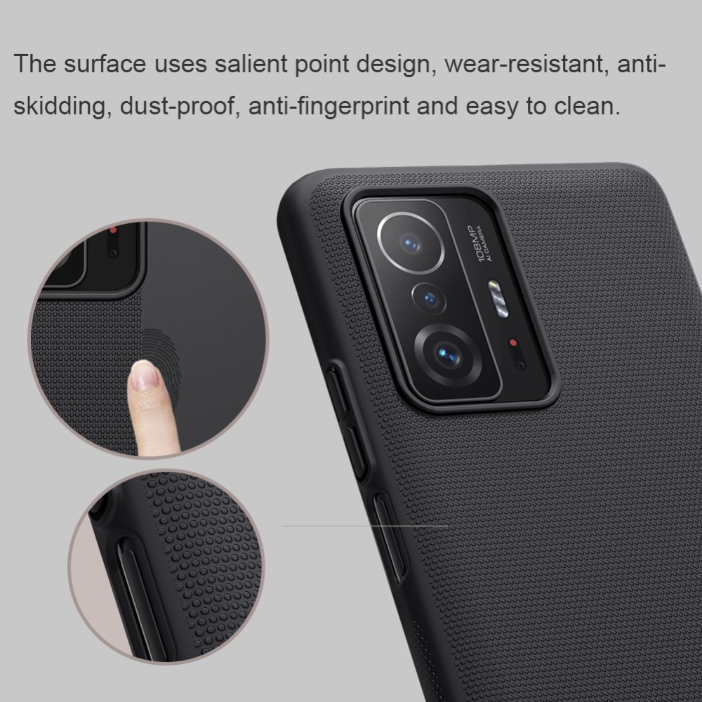 NILLKIN NILLKIN Xiaomi 11T / 11T Pro Skal Frosted Shield Matt Svart