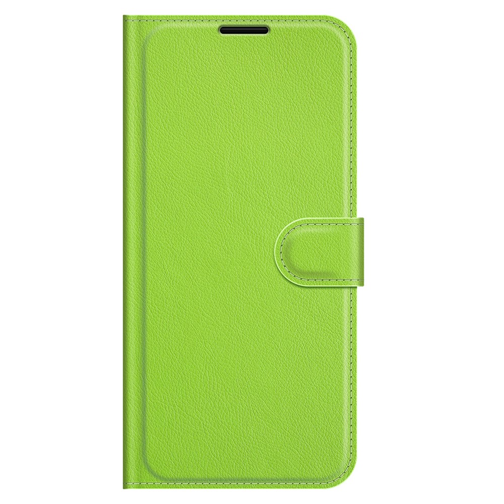 Samsung Galaxy A03s Fodral Litchi Läder Grön