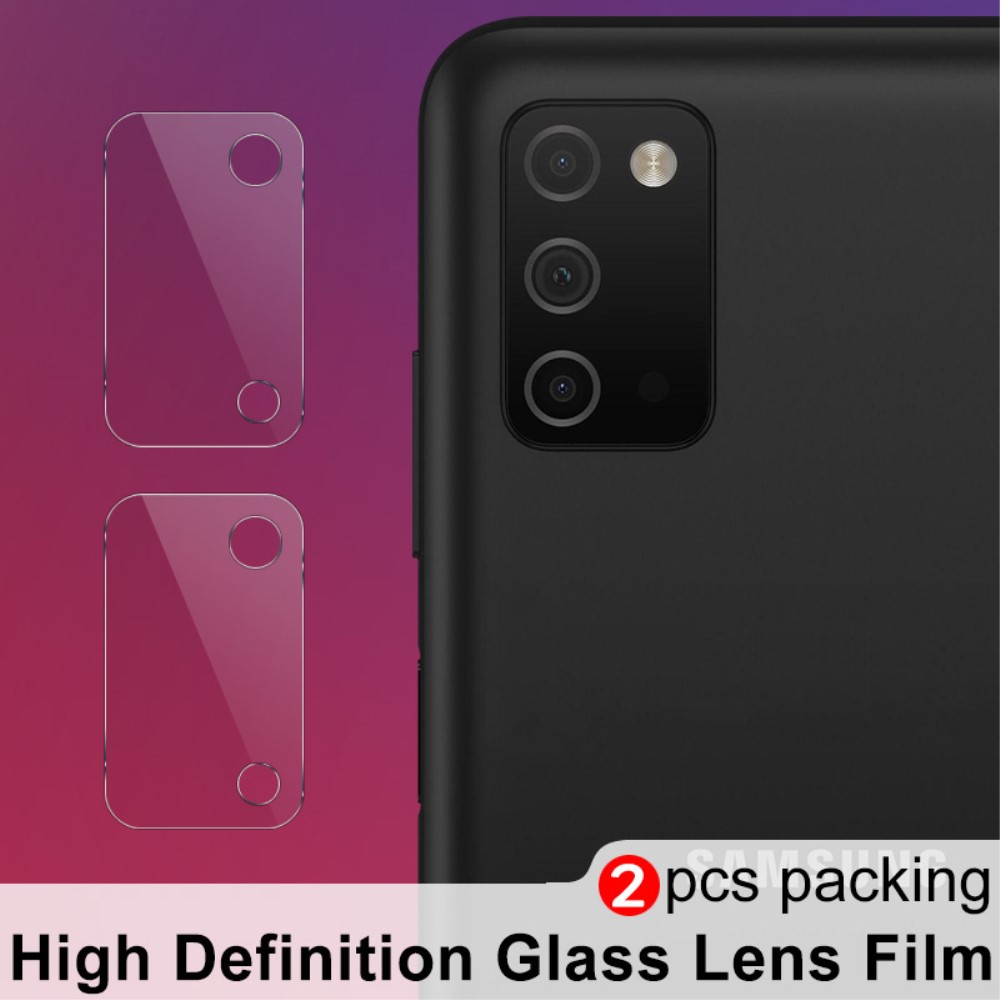 IMAK IMAK Samsung Galaxy A03s Linsskydd 2-PACK Härdat Glas