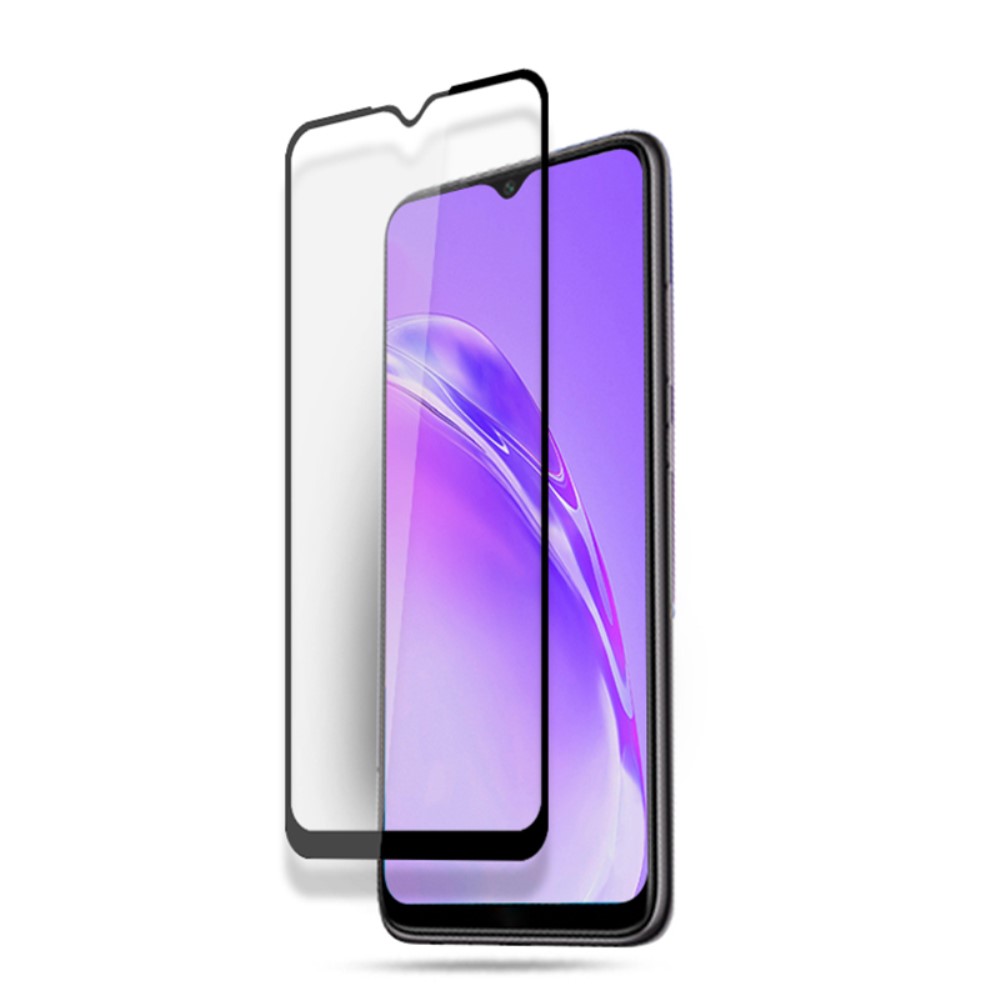AMORUS AMORUS Samsung Galaxy A03s Heltäckande Skärmskydd Härdat Glas