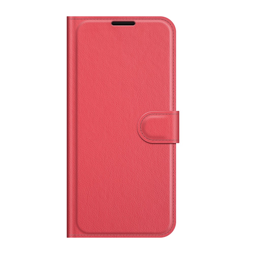  Nokia G10 / G20 Fodral Litchi Läder Röd