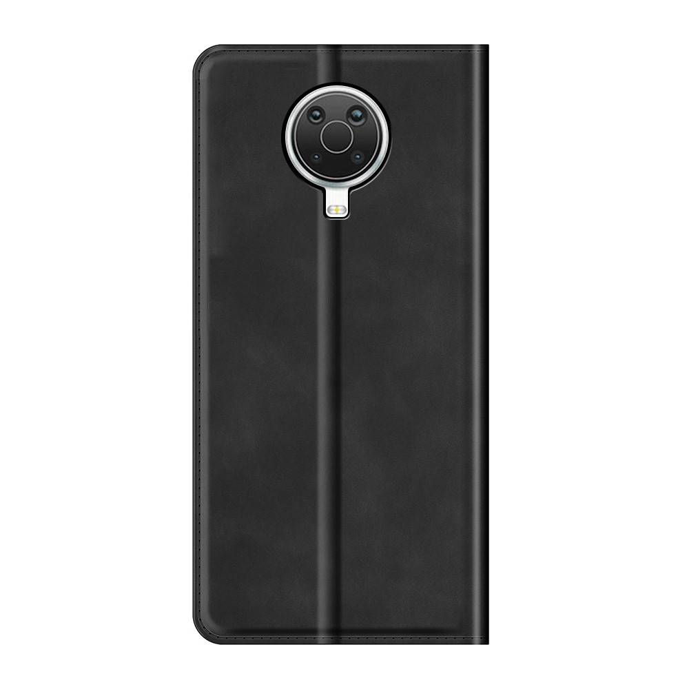  Nokia G10 / G20 Fodral Skin Touch Läder Svart
