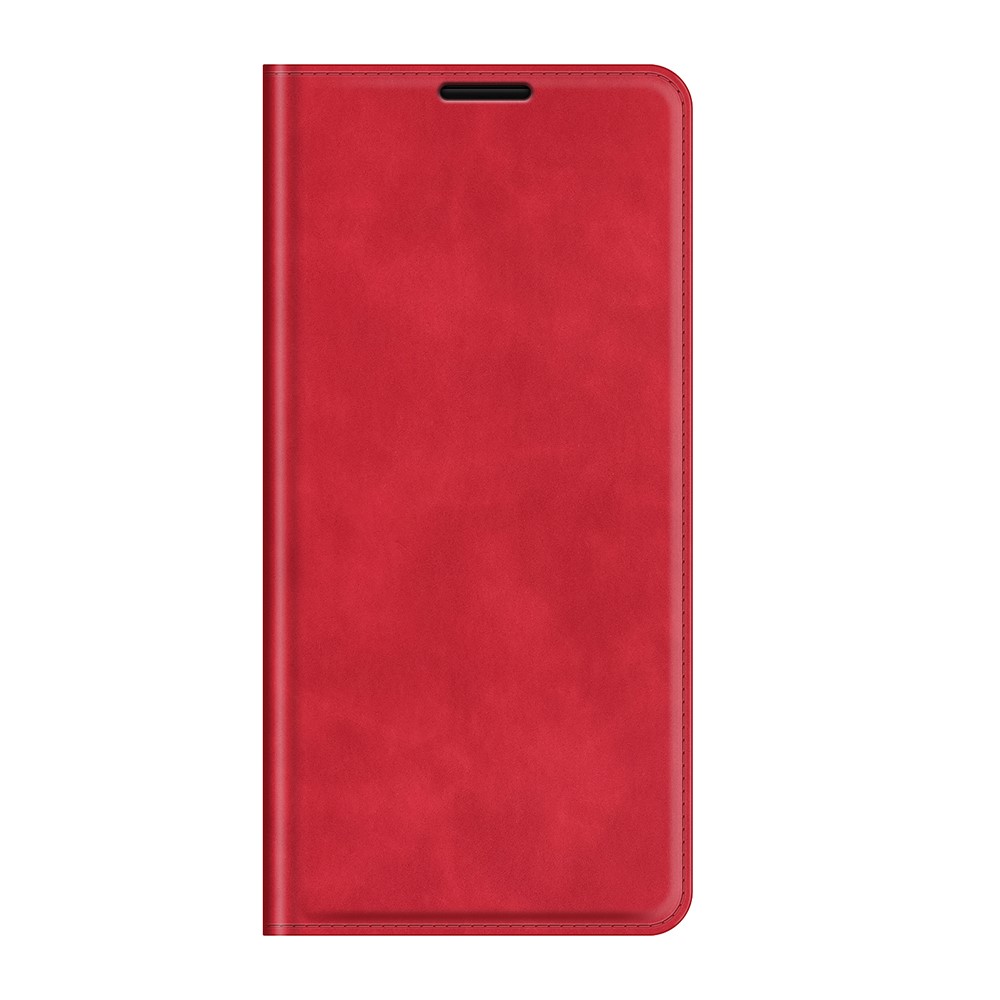  Nokia G10 / G20 Fodral Skin Touch Läder Röd