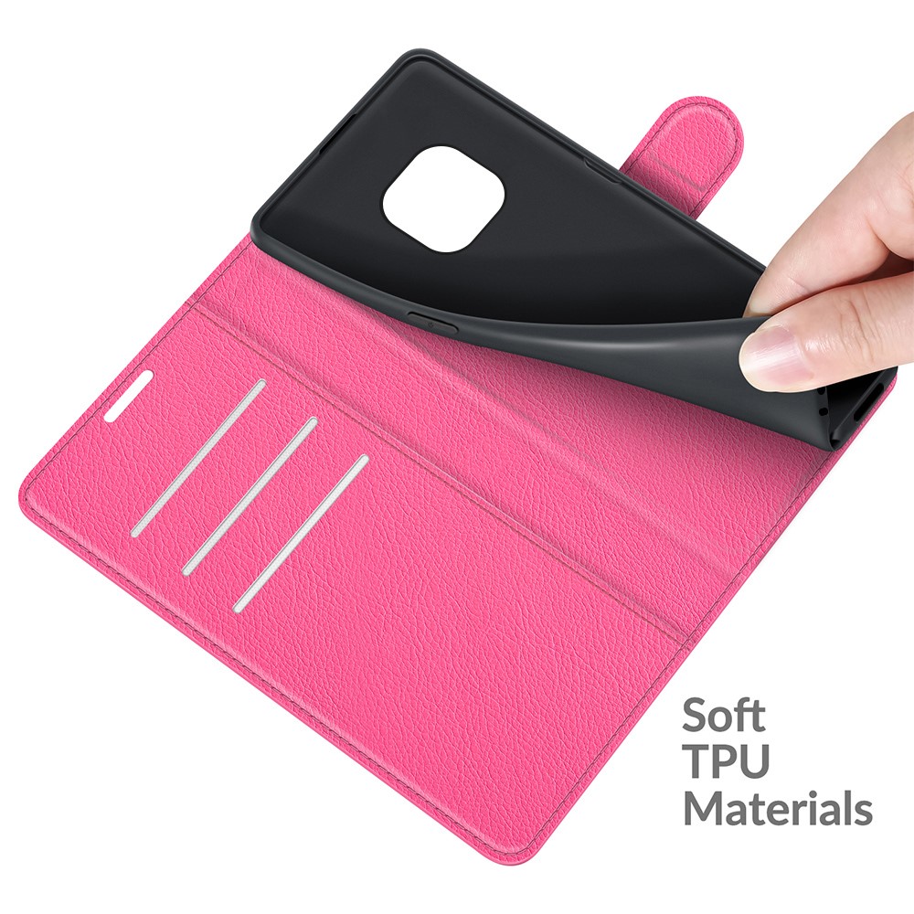 Nokia XR20 Fodral Litchi Läder Rosa