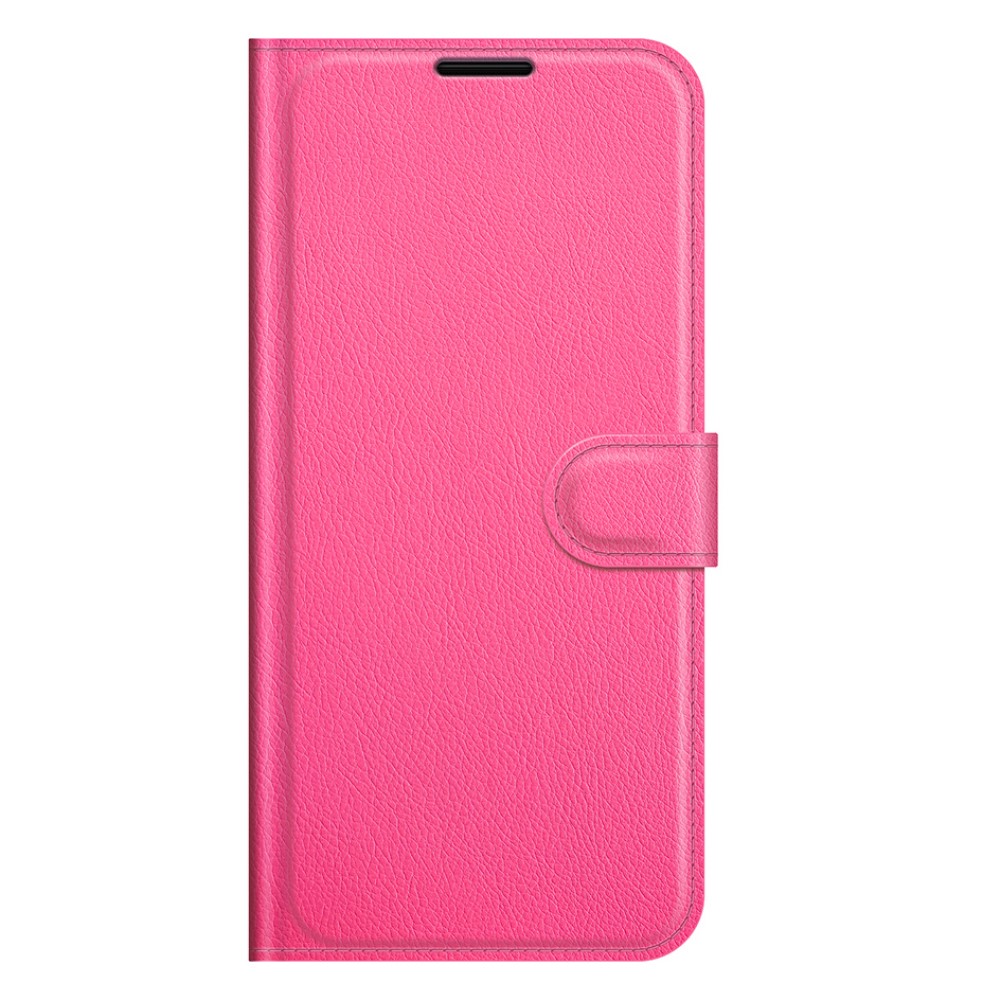  Nokia XR20 Fodral Litchi Läder Rosa