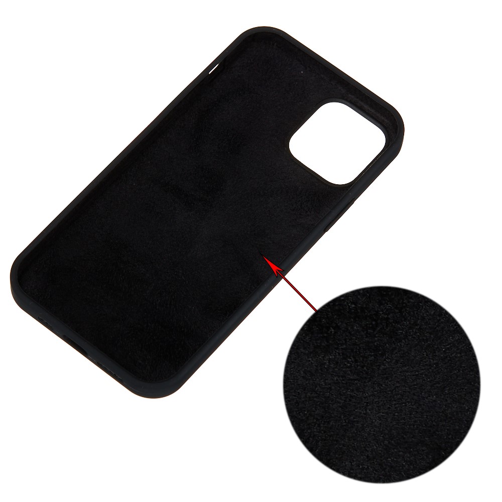  iPhone 13 Skal Liquid Silikon Svart