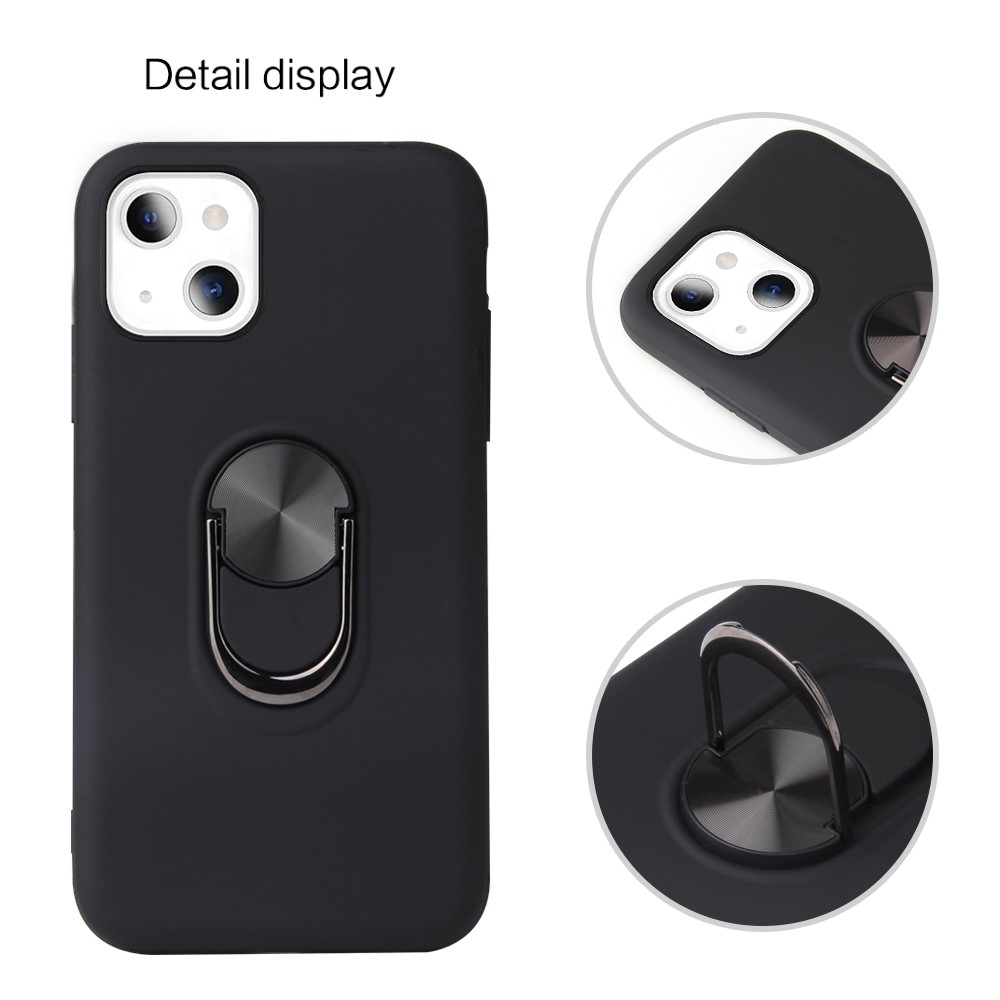  iPhone 13 Skal Hybrid Ring Hållare Blå