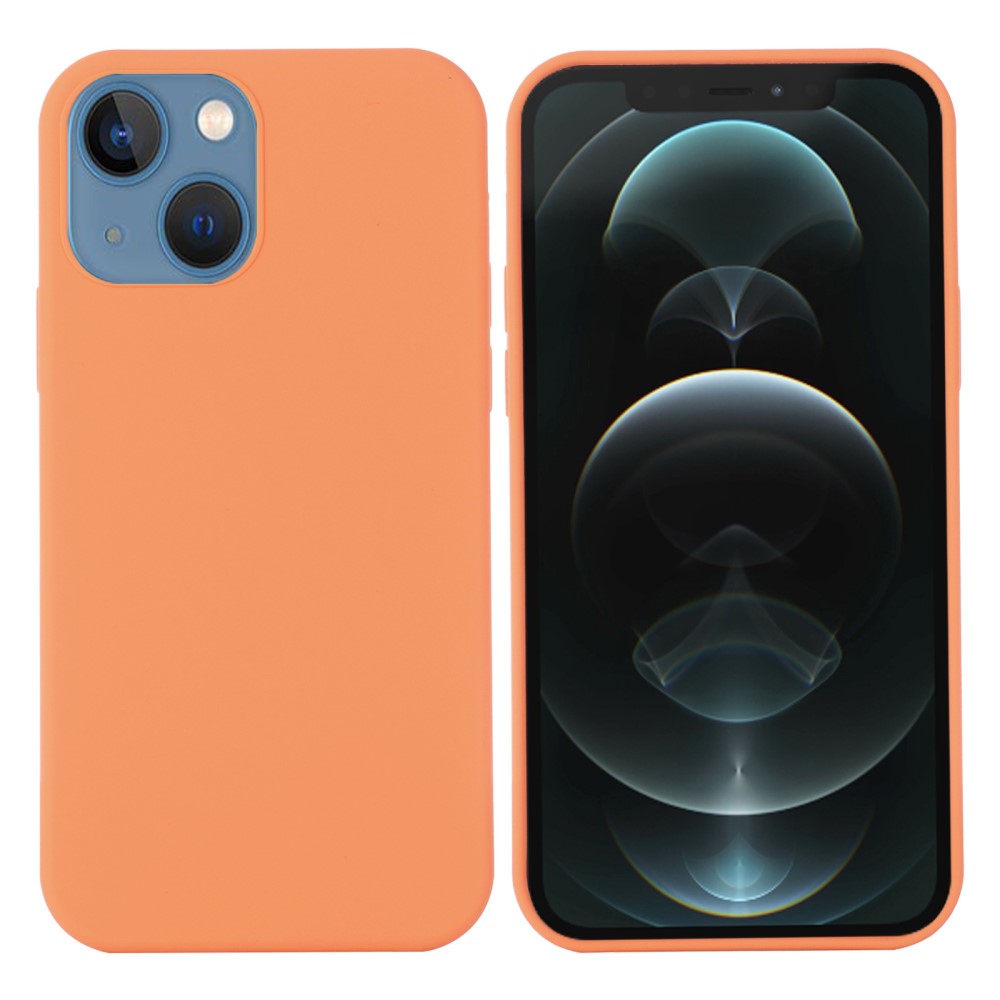  iPhone 13 Skal MagSafe Liquid Silikon Orange