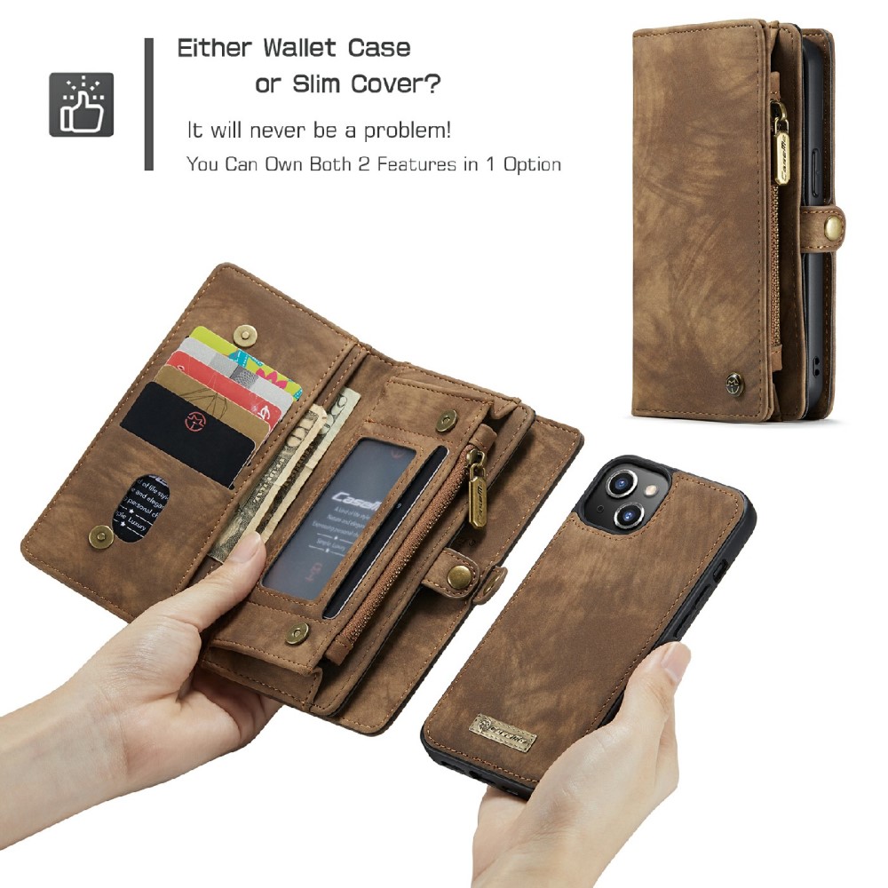 CASEME CASEME iPhone 13 Fodral/Skal Magnet 2in1 Multifunk