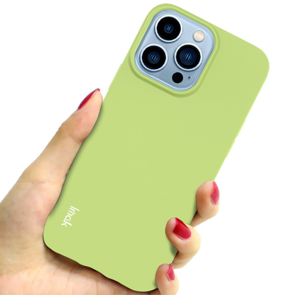 IMAK IMAK iPhone 13 Pro Max Skal Skin Touch TPU Grön