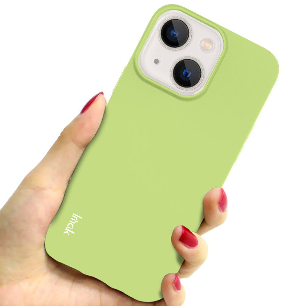IMAK IMAK iPhone 13 Mini Skal Skin Touch TPU Grön