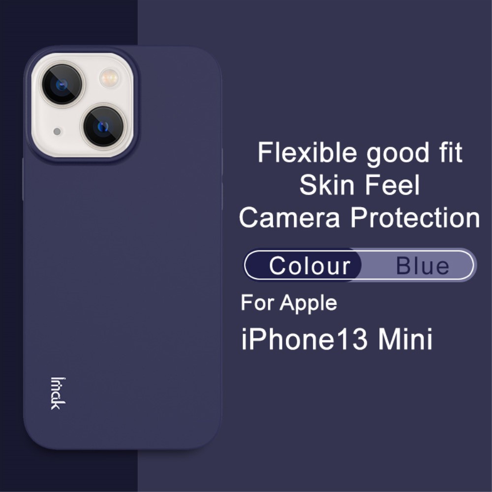 IMAK IMAK iPhone 13 Mini Skal Skin Touch TPU Blå