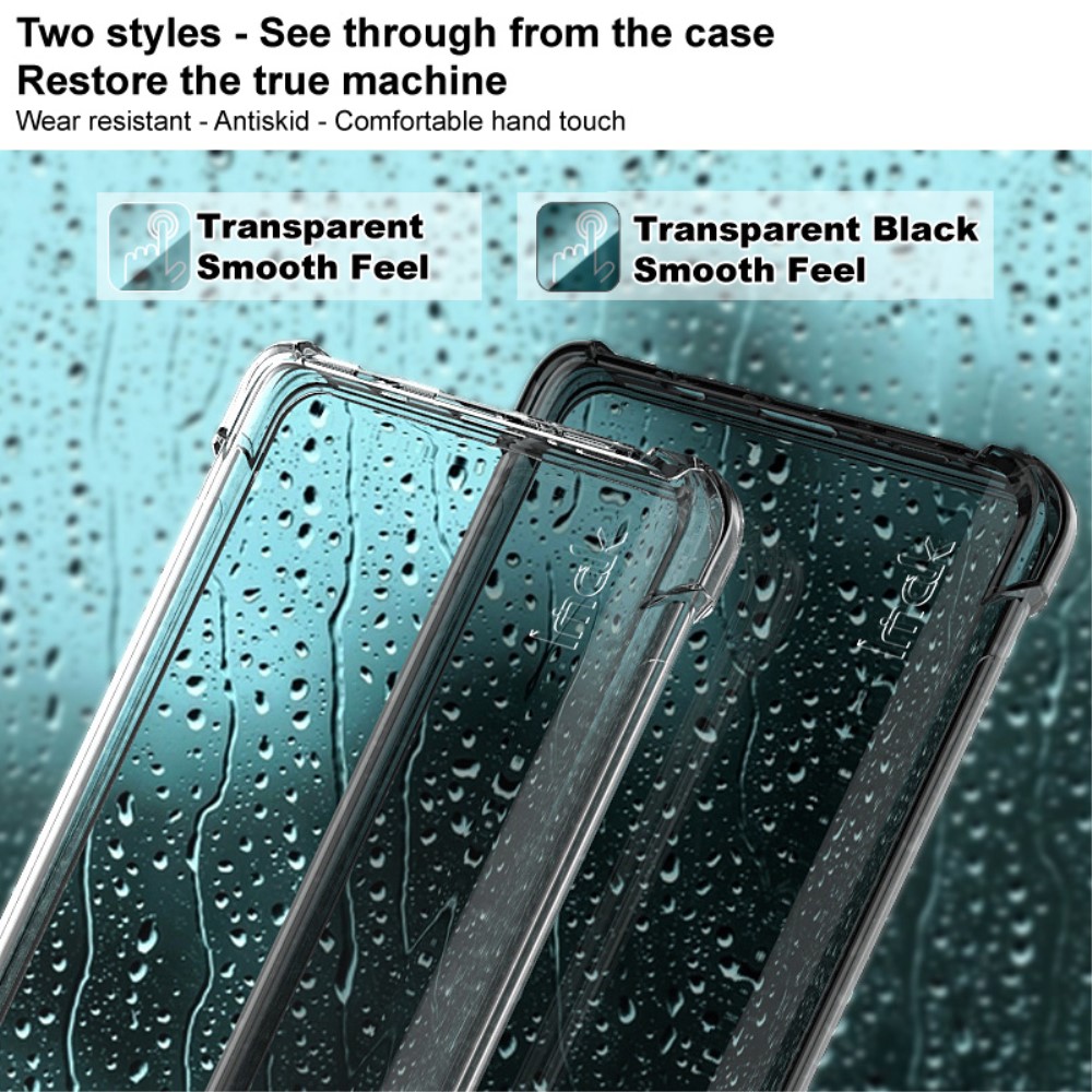 IMAK IMAK iPhone 13 Pro Max Skal Shockproof TPU + Skärmskydd Tonad