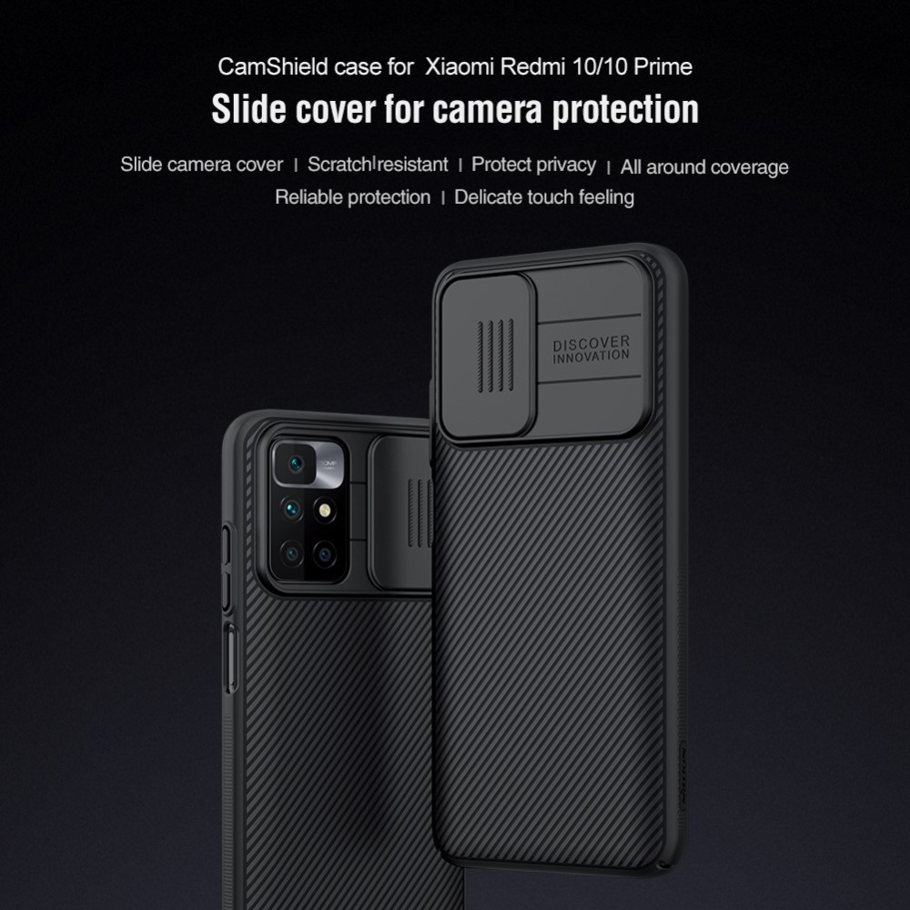 NILLKIN NILLKIN Xiaomi Redmi 10 Skal CamShield Pro Blå