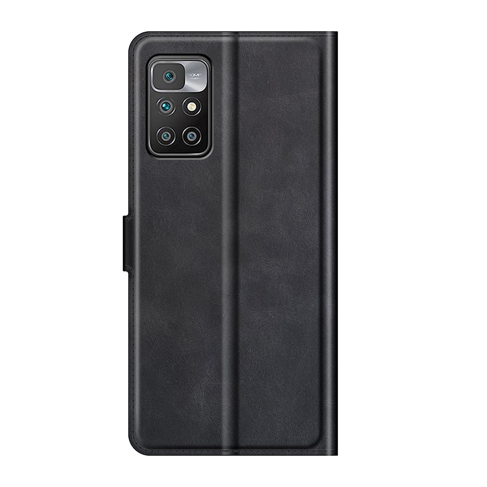  Xiaomi Redmi 10 Fodral Solid Läder Svart