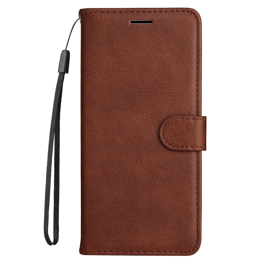  Xiaomi Redmi 10 Fodral Solid Läder Brun
