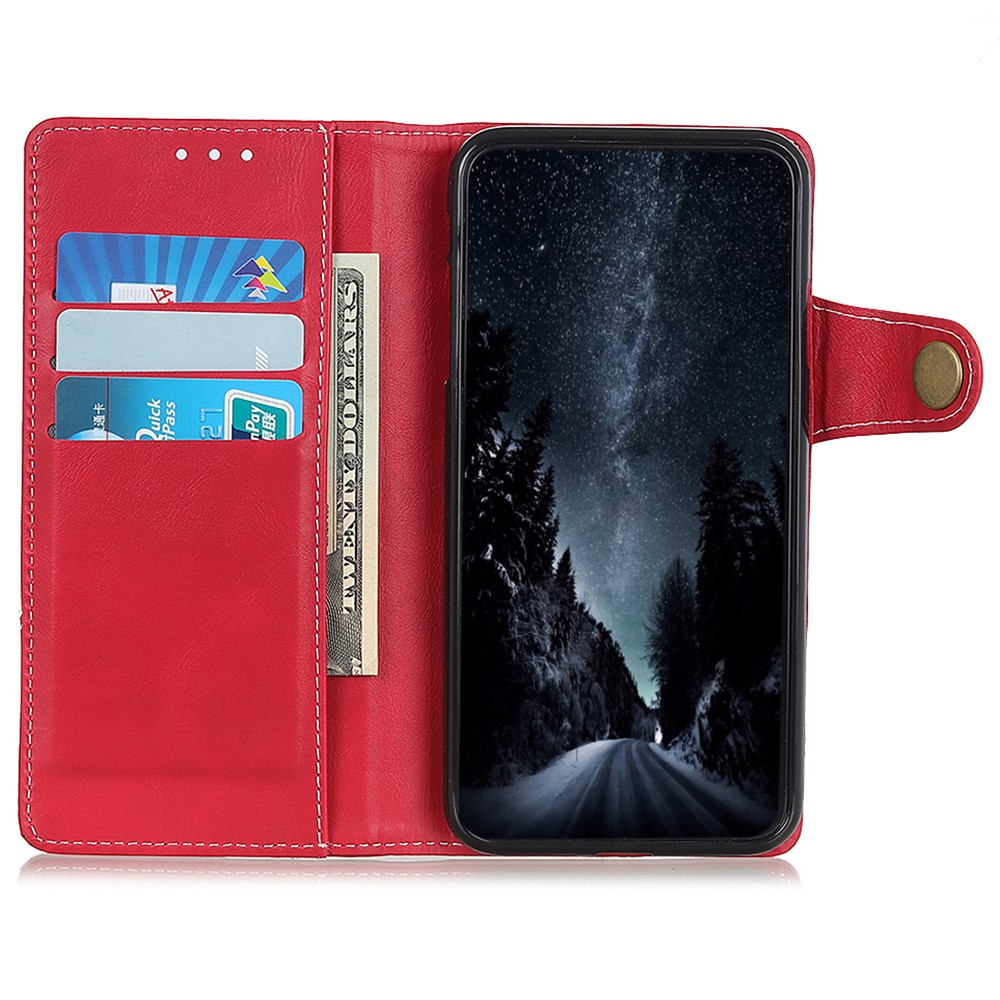  Sony Xperia Pro-I Fodral S-Line Läder Röd