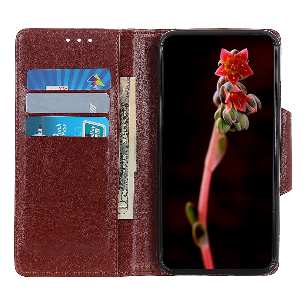  Sony Xperia Pro-I Fodral Plånbok Brun