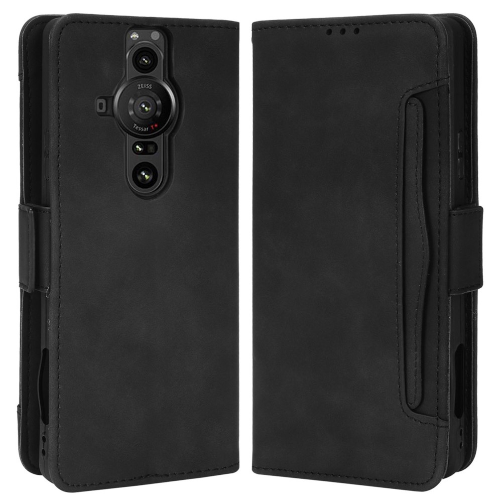  Sony Xperia Pro-I Fodral Med Avtagbart Kortfodral Svart