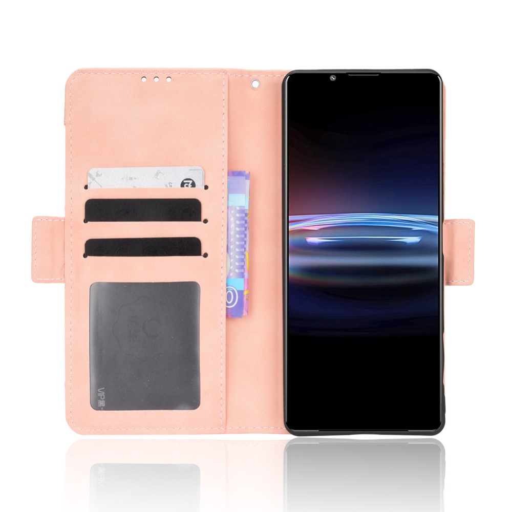  Sony Xperia Pro-I Fodral Med Avtagbart Kortfodral Ljus Rosa