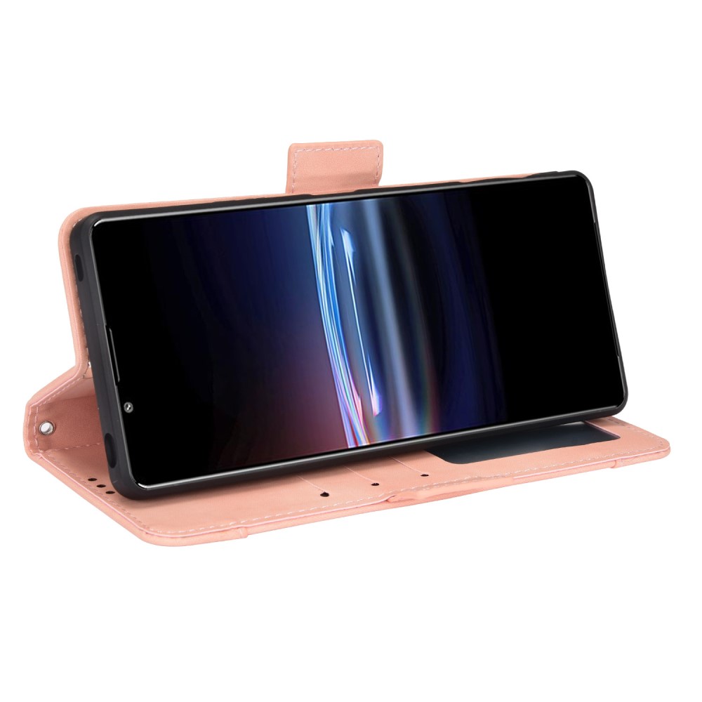  Sony Xperia Pro-I Fodral Med Avtagbart Kortfodral Ljus Rosa