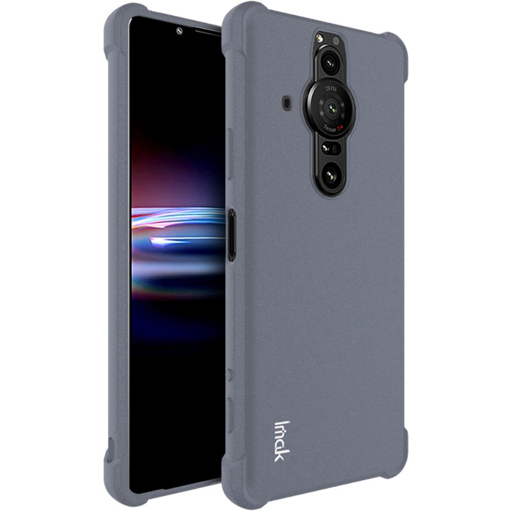 IMAK IMAK Sony Xperia Pro-I Skal Shockproof TPU + Skärmskydd Matt Grå