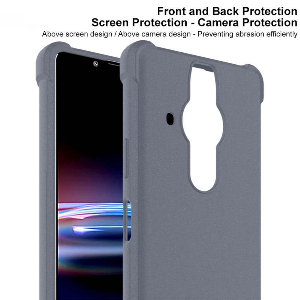 IMAK IMAK Sony Xperia Pro-I Skal Shockproof TPU + Skärmskydd Matt Grå