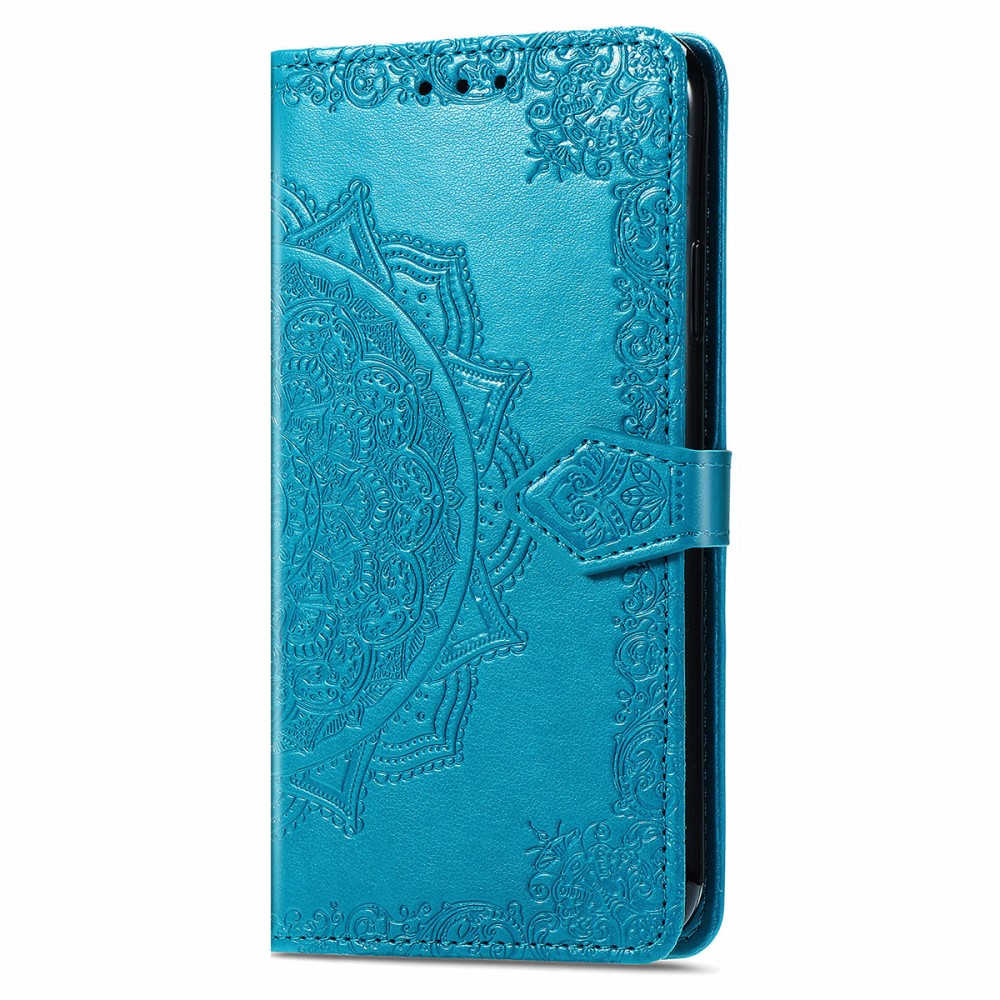  Xiaomi 11T / 11T Pro Fodral Läder Mandala Blå