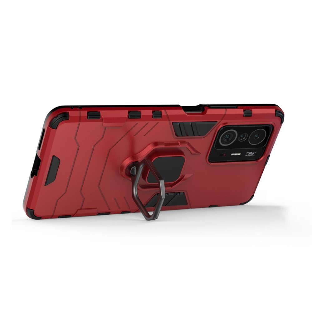  Xiaomi 11T / 11T Pro Skal Hybrid Armor Röd