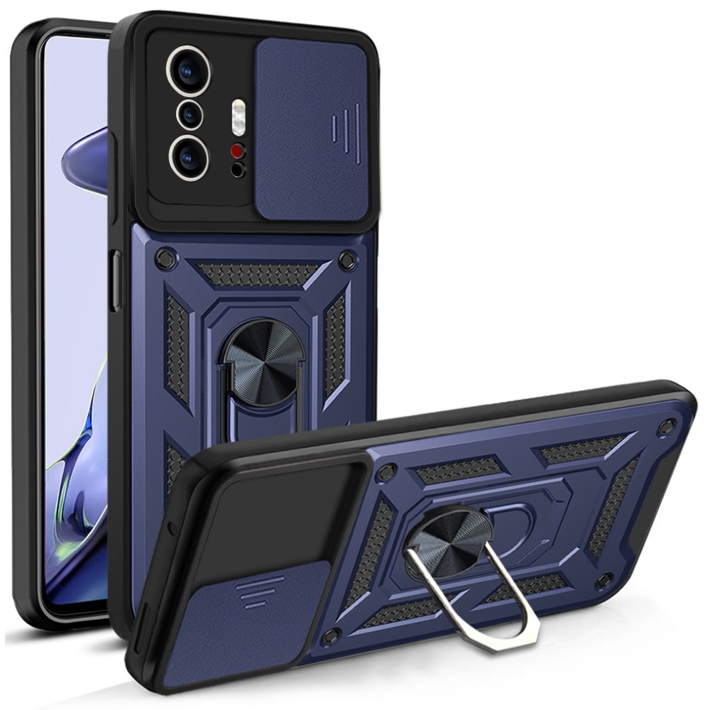  Xiaomi 11T / 11T Pro Skal CamShield Ring Blå