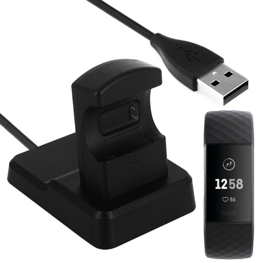  Fitbit Charge 3 / 4 Dockstation Trådlös USB Laddare