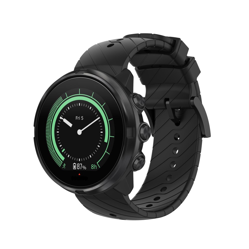  Silikon Armband (24mm) Svart