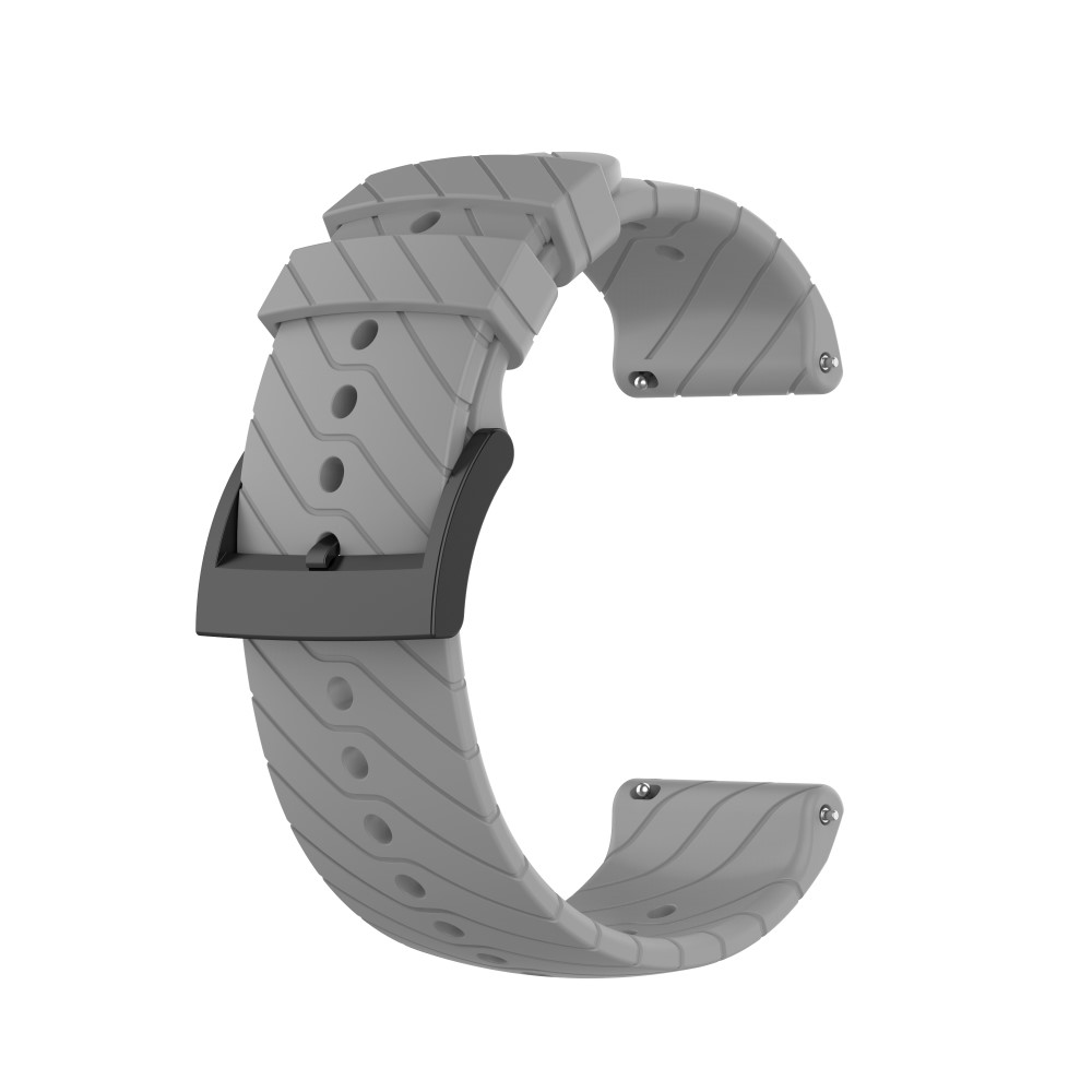  Silikon Armband (24mm) Grå