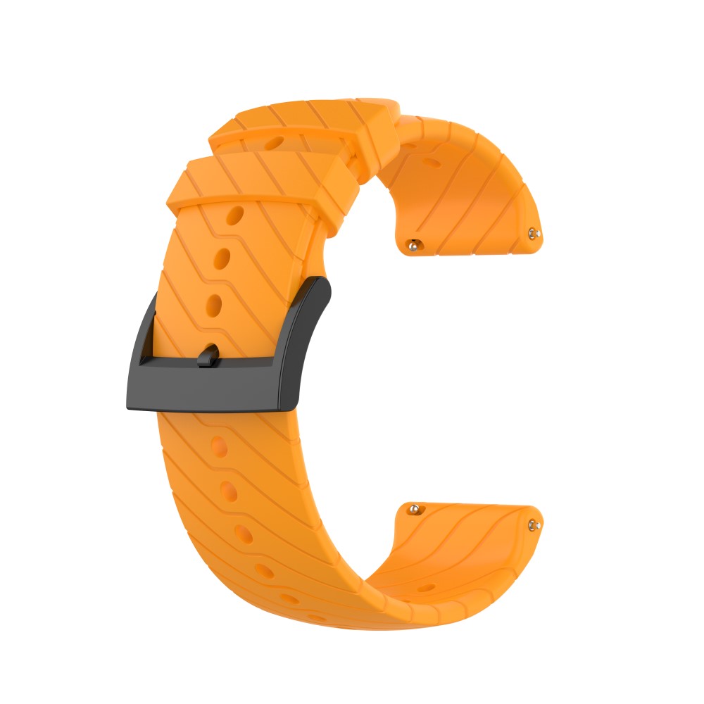  Silikon Armband (24mm) Gul