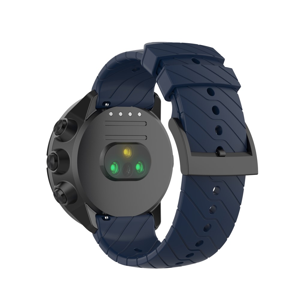 Silikon Armband (24mm) Mörk Blå