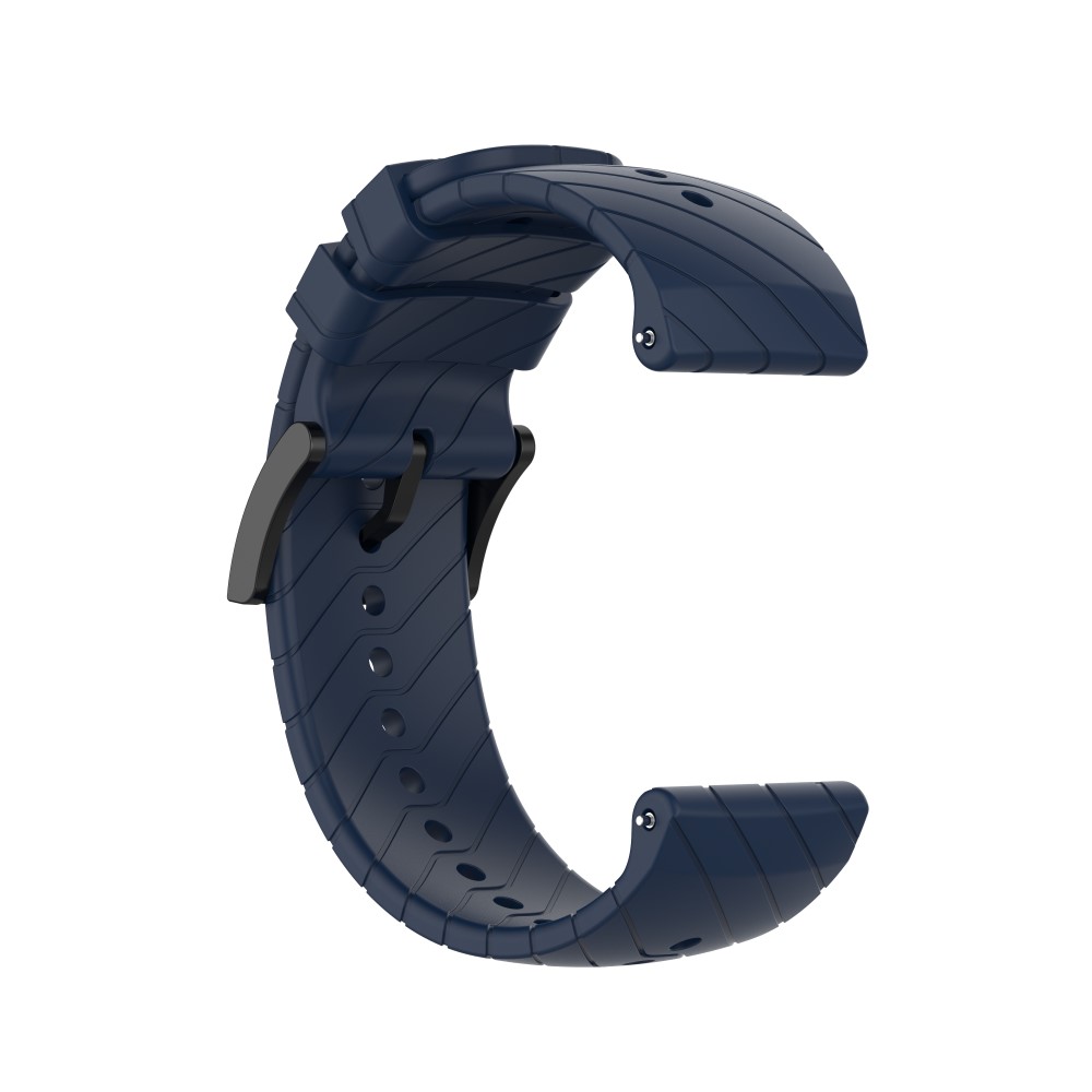  Silikon Armband (24mm) Mörk Blå
