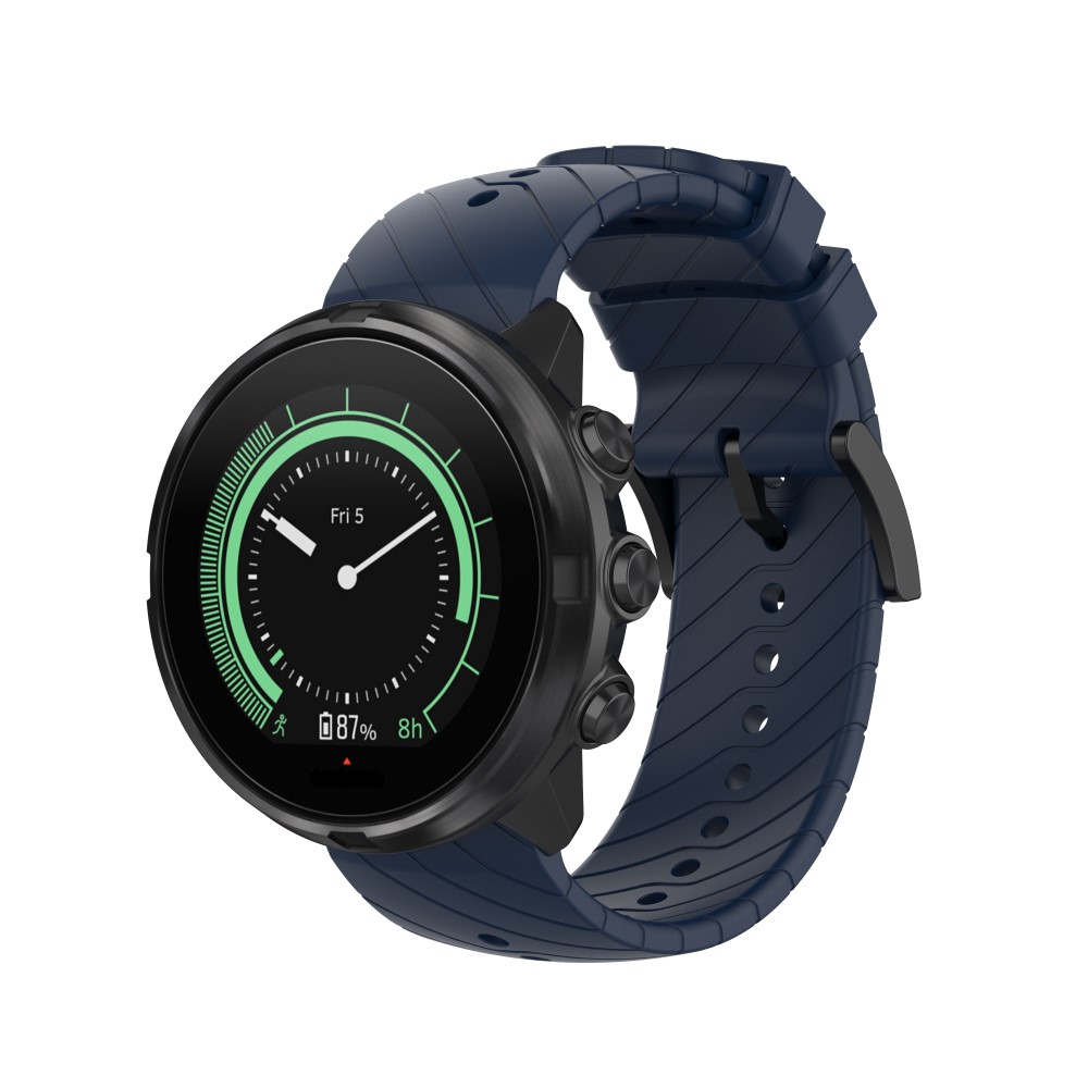  Silikon Armband (24mm) Mörk Blå