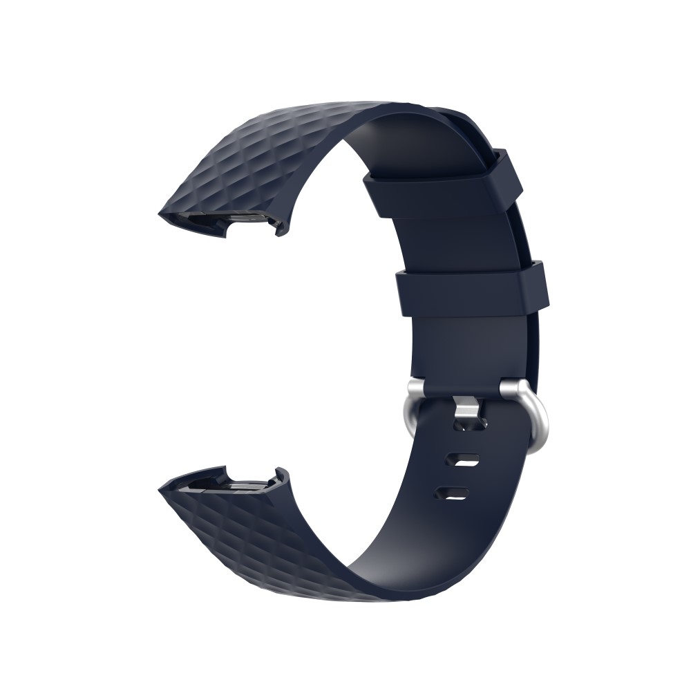  Armband Fitbit Charge 3 / 4 Navy Blue
