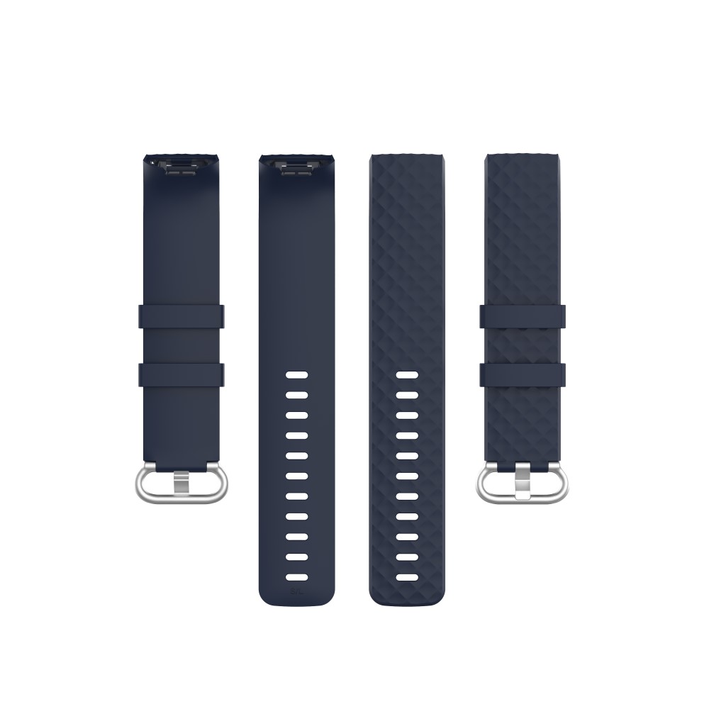  Armband Fitbit Charge 3 / 4 Navy Blue