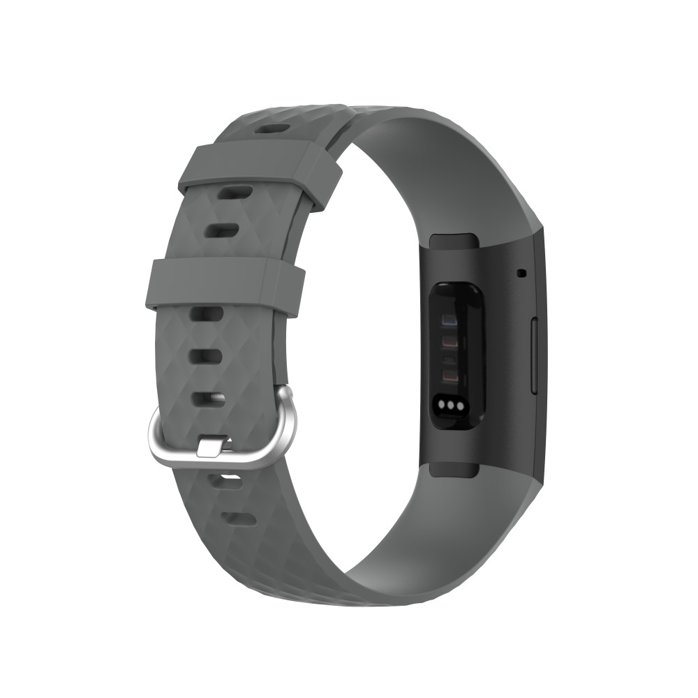  Armband Fitbit Charge 3 / 4 Grå